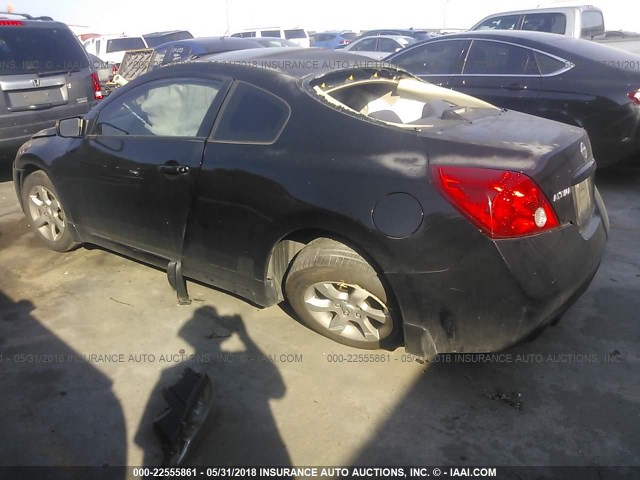 1N4AL24E88C233301 - 2008 NISSAN ALTIMA 2.5S BLACK photo 3