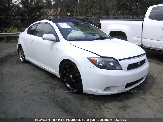 JTKDE177350010663 - 2005 TOYOTA SCION TC 白色 照片 1