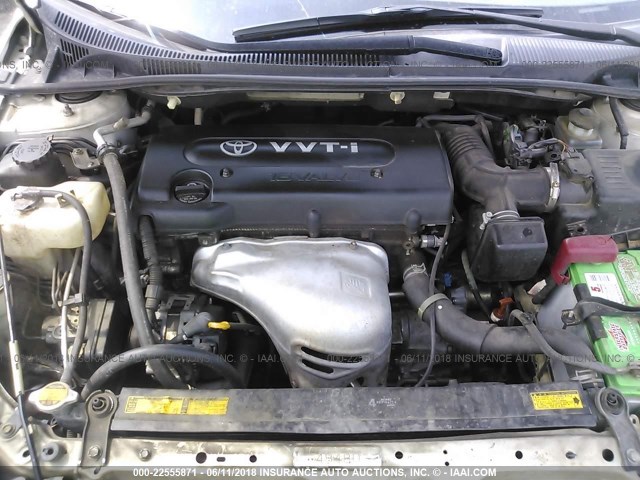 JTKDE177350010663 - 2005 TOYOTA SCION TC 白色 照片 10