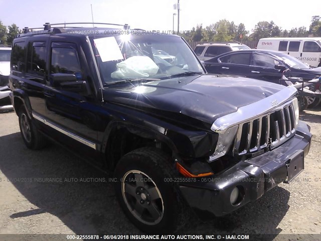 1J8HG58T39C505500 - 2009 JEEP COMMANDER LIMITED BLACK photo 1