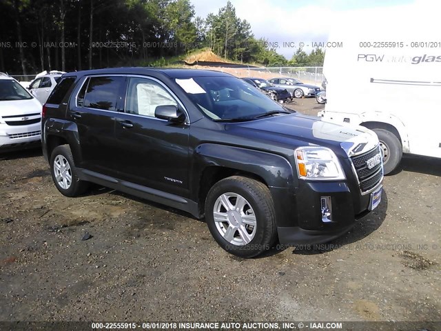 2GKALMEK3E6306979 - 2014 GMC TERRAIN SLE GRAY photo 1