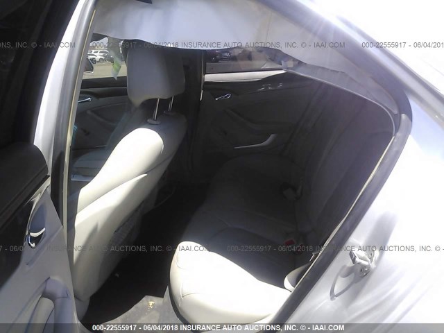 1G6DL5EV1A0119819 - 2010 CADILLAC CTS PERFORMANCE COLLECTION Серебристый фото 8