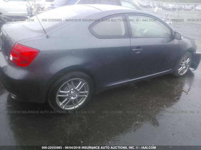 JTKDE177170210248 - 2007 TOYOTA SCION TC 黑色 照片 4