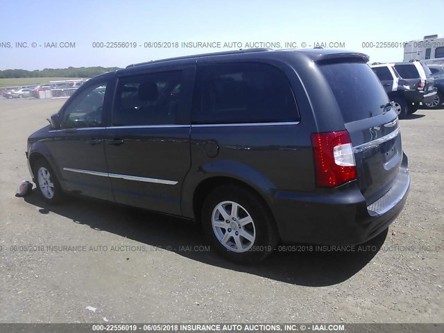 2A4RR5DG3BR780256 - 2011 CHRYSLER TOWN & COUNTRY TOURING BLACK photo 3