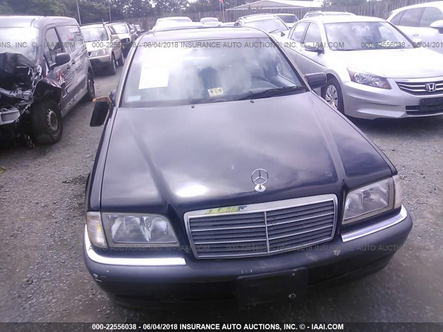 WDBHA29G1WA537716 - 1998 MERCEDES-BENZ C 280 BLACK photo 6