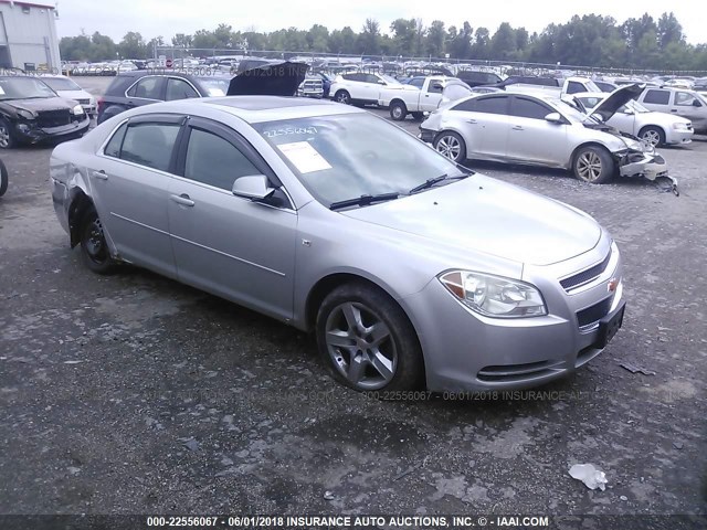 1G1ZH57B38F233733 - 2008 CHEVROLET MALIBU 1LT 银色 照片 1