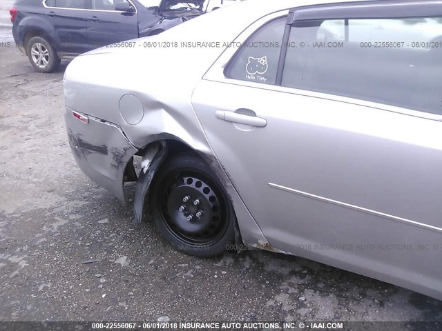 1G1ZH57B38F233733 - 2008 CHEVROLET MALIBU 1LT 银色 照片 6