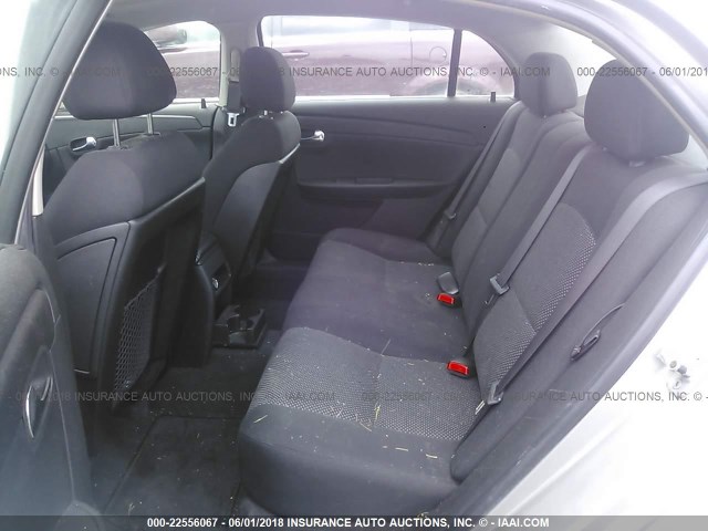 1G1ZH57B38F233733 - 2008 CHEVROLET MALIBU 1LT 银色 照片 8