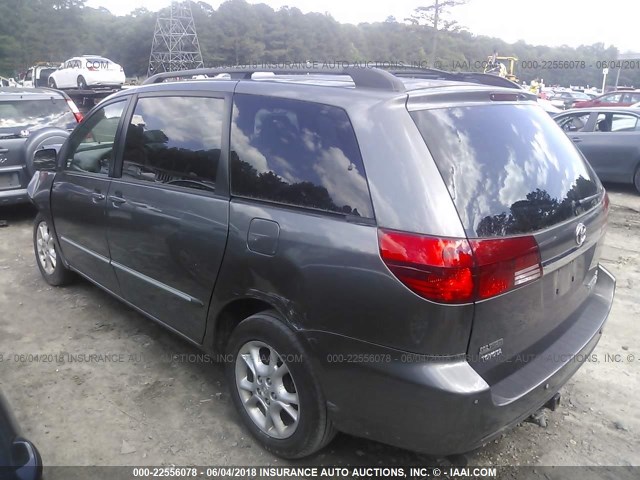 5TDBA22C65S048759 - 2005 TOYOTA SIENNA XLE/XLE LIMITED GRAY photo 3