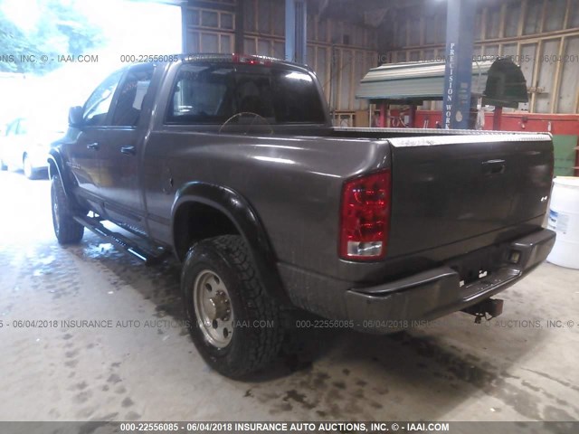 3D7KU28D43G731066 - 2003 DODGE RAM 2500 ST/SLT GRAY photo 3