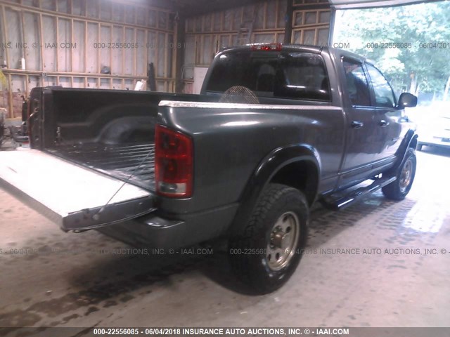 3D7KU28D43G731066 - 2003 DODGE RAM 2500 ST/SLT GRAY photo 4