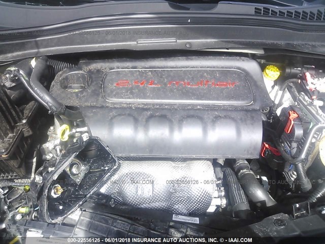 ZACCJAAT9GPD96894 - 2016 JEEP RENEGADE SPORT Սև լուսանկար 10