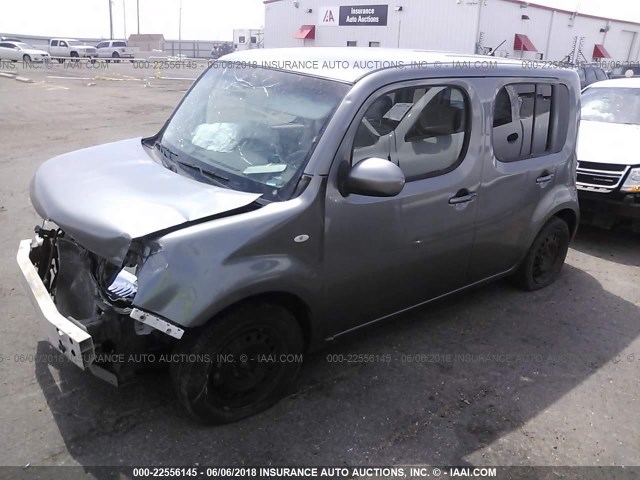 JN8AZ2KR4AT156774 - 2010 NISSAN CUBE S/SL/KROM GRAY photo 2