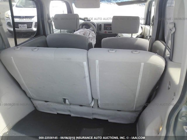 JN8AZ2KR4AT156774 - 2010 NISSAN CUBE S/SL/KROM GRAY photo 8