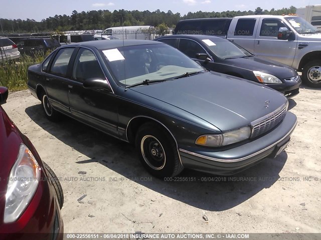1G1BL52P2SR188907 - 1995 CHEVROLET CAPRICE / IMPALA CLASSIC/SS BLUE photo 1