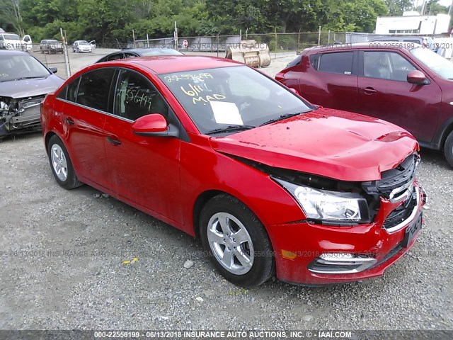 1G1PE5SB9G7113256 - 2016 CHEVROLET CRUZE LIMITED LT RED photo 1