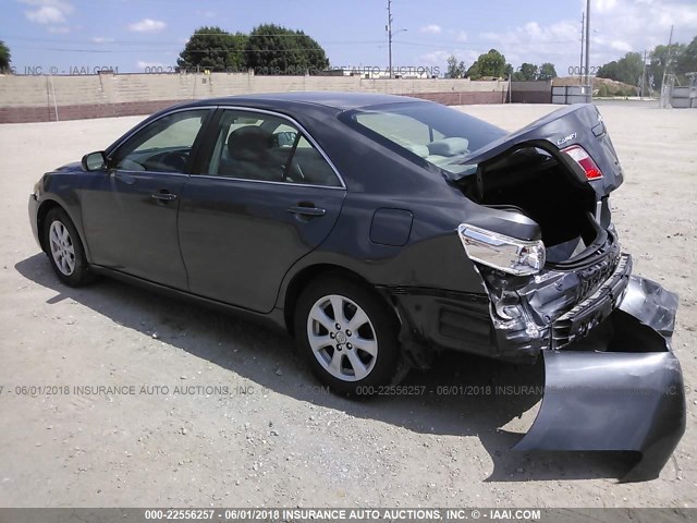4T1BE46K07U571156 - 2007 TOYOTA CAMRY NEW GENERAT CE/LE/XLE/SE GRAY photo 3