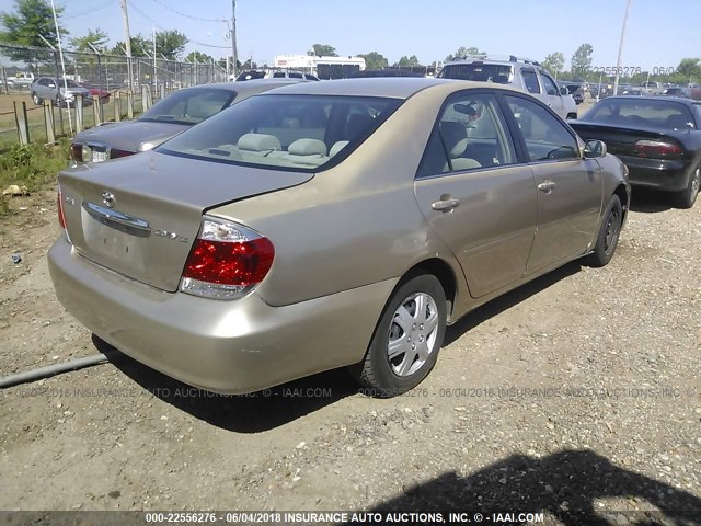 4T1BE30K86U105962 - 2006 TOYOTA CAMRY LE/XLE/SE ოქროსფერი ფოტო 4