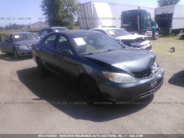4T1BE32K72U558879 - 2002 TOYOTA CAMRY LE/XLE/SE Yaşıl foto 1