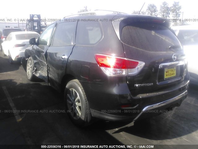 5N1AR2MNXGC623223 - 2016 NISSAN PATHFINDER S/SV/SL/PLATINUM 黑色 照片 3