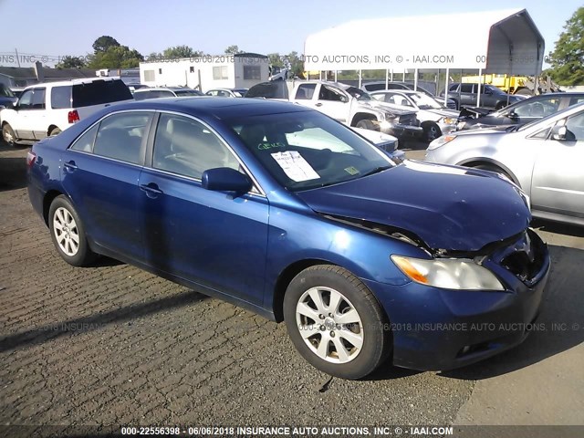 4T1BK46K28U065449 - 2008 TOYOTA CAMRY LE/XLE/SE ლურჯი ფოტო 1