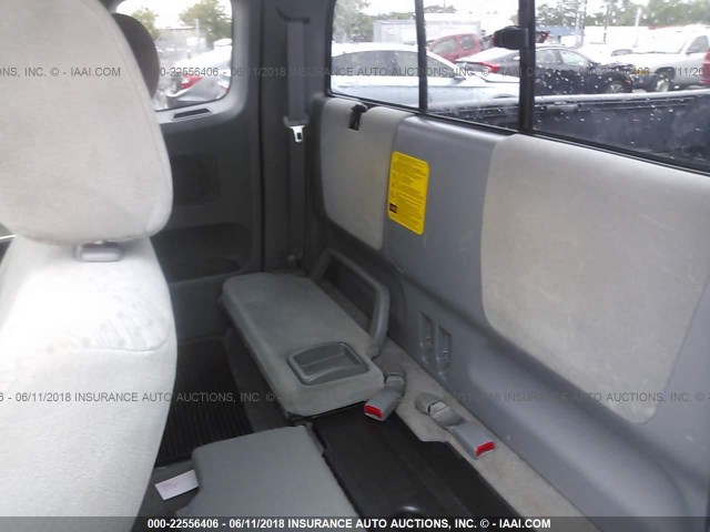 5TETU62N38Z470791 - 2008 TOYOTA TACOMA PRERUNNER ACCESS CAB SILVER photo 8
