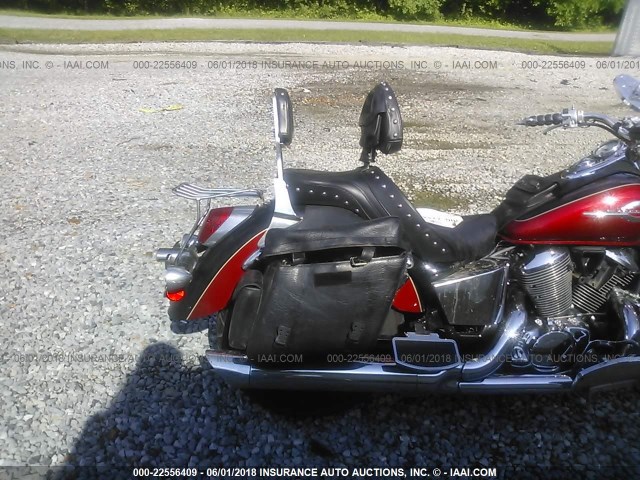 JH2RC44652M611665 - 2002 HONDA VT750 CDC MAROON photo 6