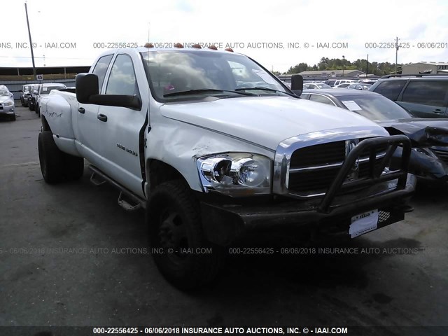 3D7MX48C66G208011 - 2006 DODGE RAM 3500 ST/SLT WHITE photo 1