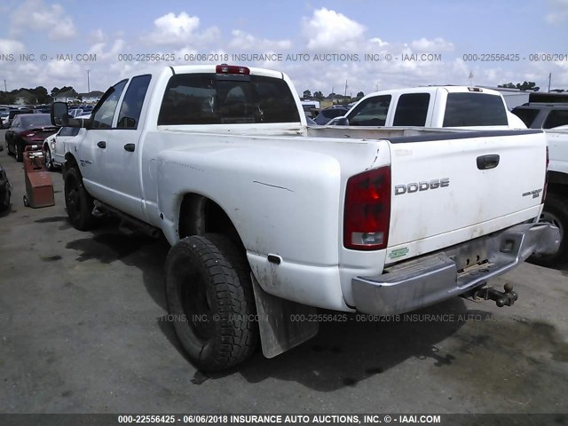 3D7MX48C66G208011 - 2006 DODGE RAM 3500 ST/SLT WHITE photo 3