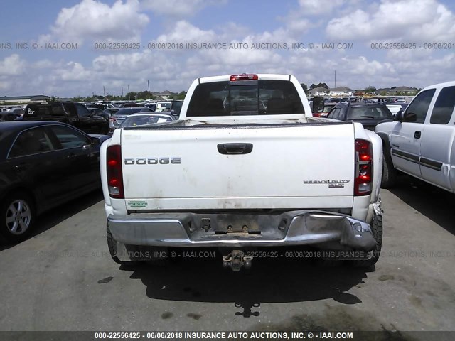 3D7MX48C66G208011 - 2006 DODGE RAM 3500 ST/SLT WHITE photo 8