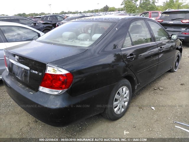 4T1BE32KX5U385797 - 2005 TOYOTA CAMRY LE/XLE/SE Qara foto 4