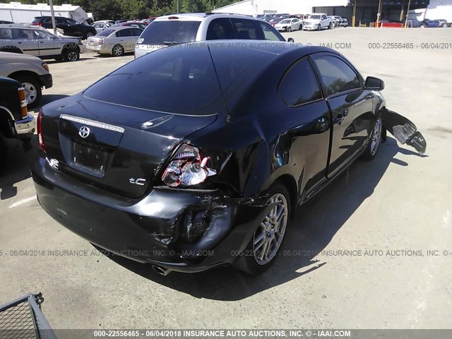 JTKDE177150052068 - 2005 TOYOTA SCION TC 黑色 照片 4