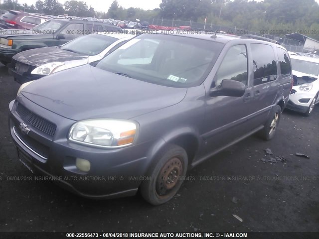 1GNDV23187D153173 - 2007 CHEVROLET UPLANDER LS GRAY photo 2