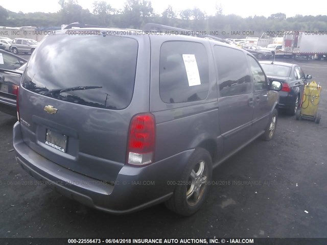 1GNDV23187D153173 - 2007 CHEVROLET UPLANDER LS GRAY photo 4