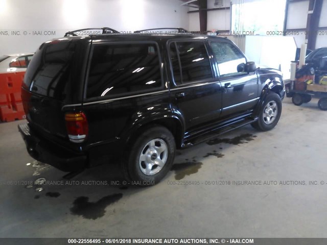 1FMDU75E6YUA15931 - 2000 FORD EXPLORER LIMITED 黑色 照片 4