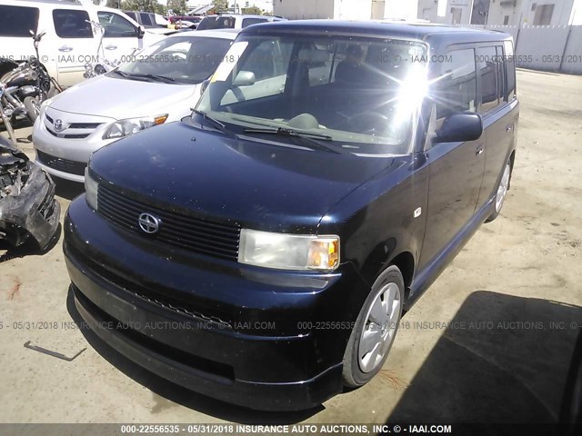 JTLKT324864108003 - 2006 TOYOTA SCION XB ლურჯი ფოტო 2