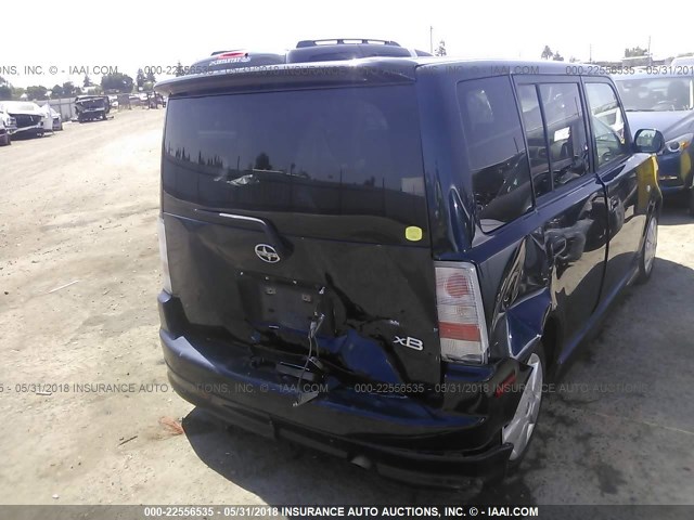 JTLKT324864108003 - 2006 TOYOTA SCION XB ლურჯი ფოტო 4