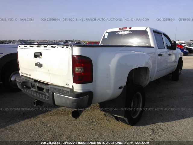 1GCJC33698F212188 - 2008 CHEVROLET 3500 CREWCAB  WHITE photo 4