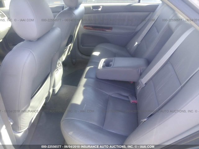 JTDBF30K230089133 - 2003 TOYOTA CAMRY LE/XLE Grau Foto 8