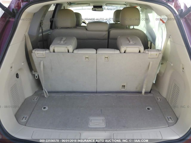 5N1AR2MN5EC648639 - 2014 NISSAN PATHFINDER S/SV/SL/PLATINUM 栗色 照片 8