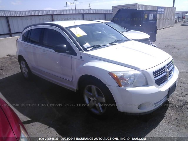 1B3HB78BX9D111206 - 2009 DODGE CALIBER R/T WHITE photo 1