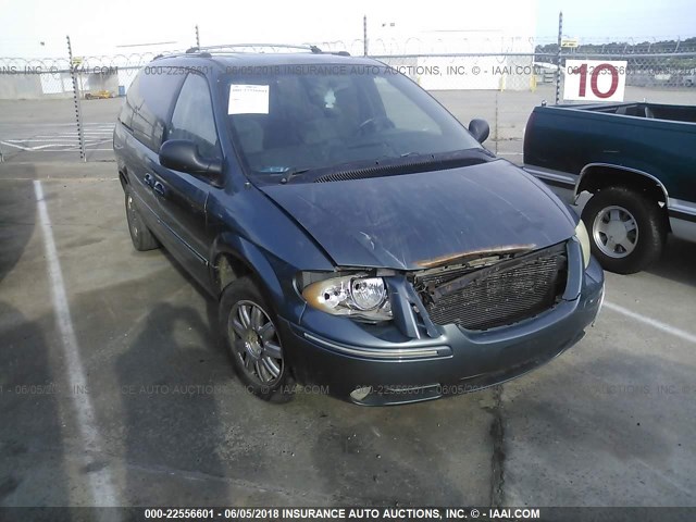2C4GP64L25R121448 - 2005 CHRYSLER TOWN & COUNTRY LIMITED GREEN photo 1