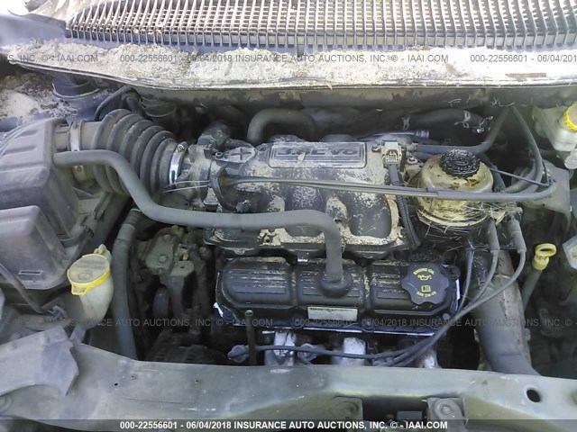 2C4GP64L25R121448 - 2005 CHRYSLER TOWN & COUNTRY LIMITED GREEN photo 10