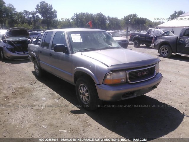 1GTDT13W52K113433 - 2002 GMC SONOMA TAN photo 1