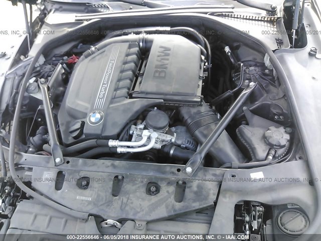 WBA6A0C59DDZ04391 - 2013 BMW 640 I BLACK photo 10