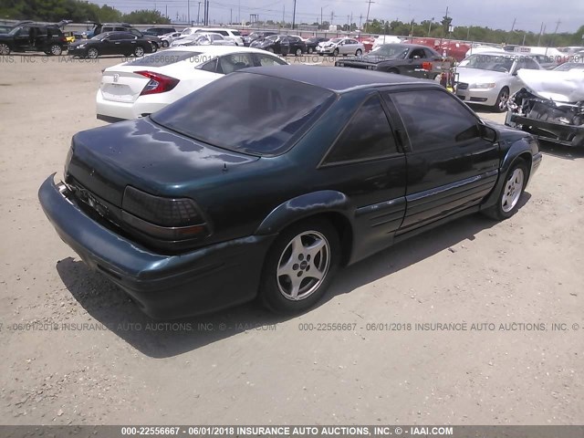 1G2WJ12MXTF205201 - 1996 PONTIAC GRAND PRIX SE მწვანე ფოტო 4