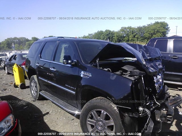 1GYFK63807R233661 - 2007 CADILLAC ESCALADE LUXURY შავი ფოტო 1