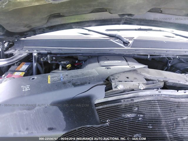 1GYFK63807R233661 - 2007 CADILLAC ESCALADE LUXURY შავი ფოტო 10