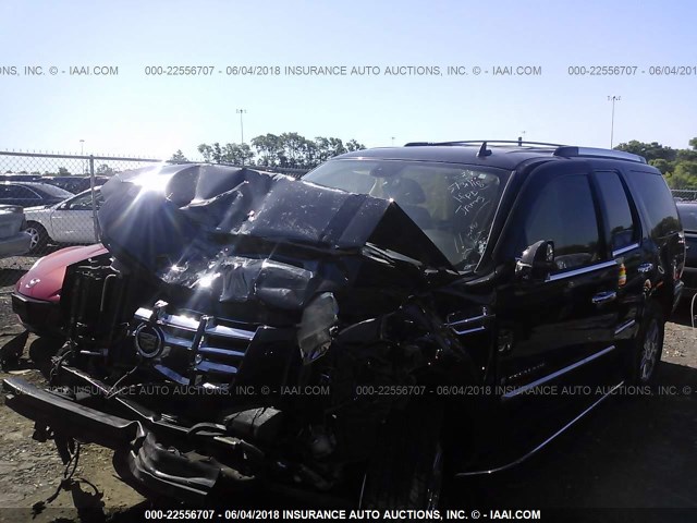 1GYFK63807R233661 - 2007 CADILLAC ESCALADE LUXURY BLACK photo 2