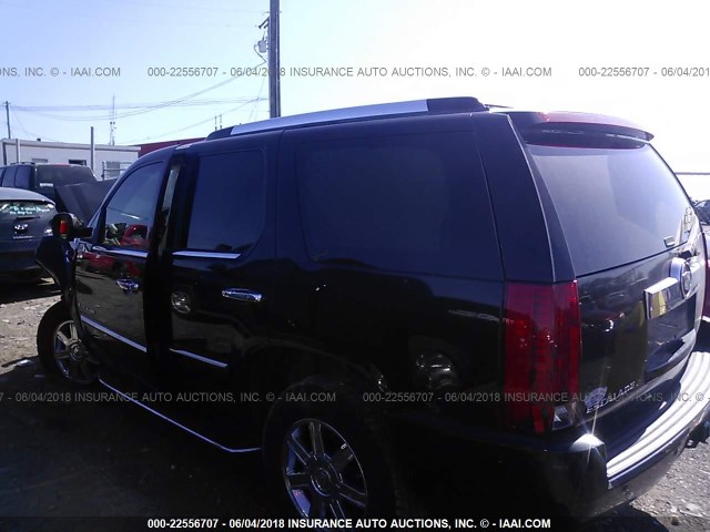 1GYFK63807R233661 - 2007 CADILLAC ESCALADE LUXURY BLACK photo 3